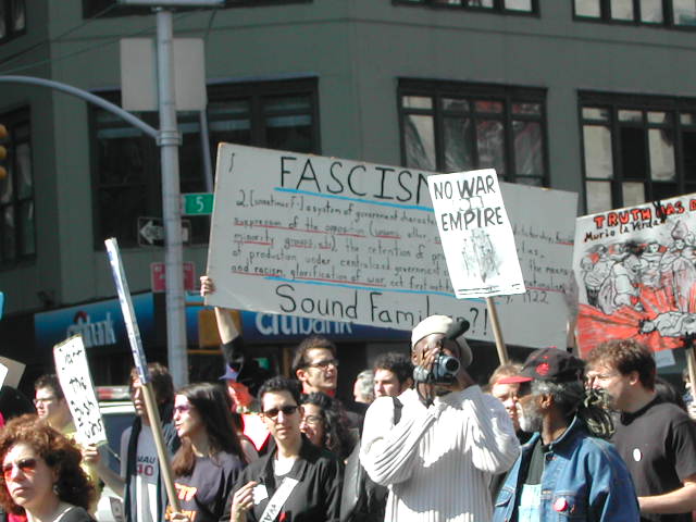 anti-war rally in nyc