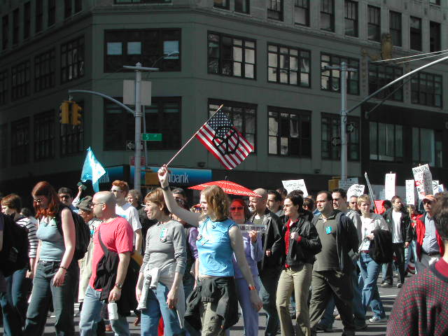 anti-war rally in nyc