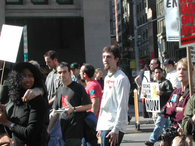 anti-war rally in nyc