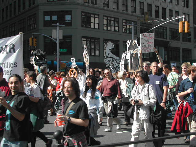 anti-war rally in nyc