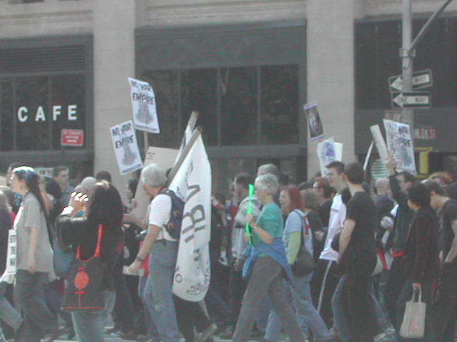 anti-war rally in nyc