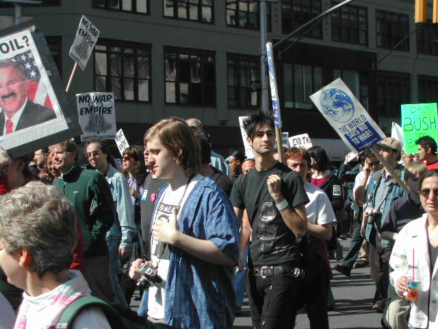 anti-war rally in nyc