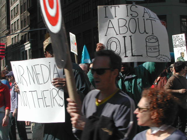 anti-war rally in nyc