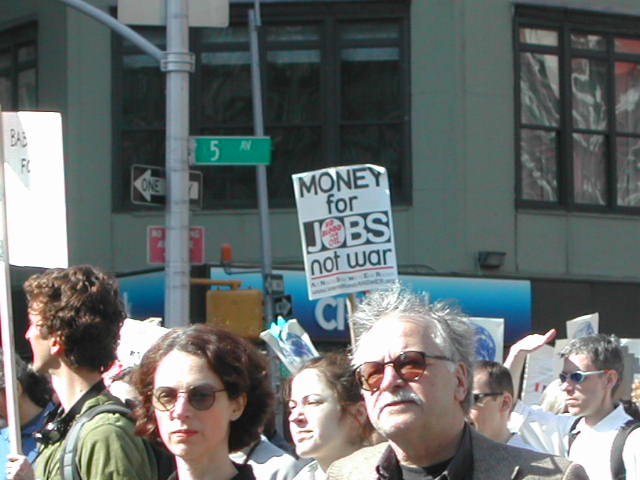 anti-war rally in nyc