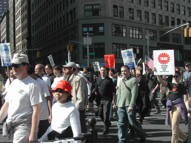 anti-war rally in nyc