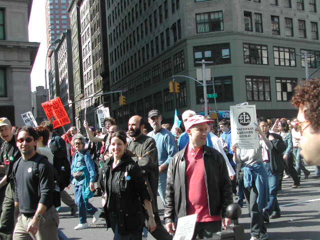 anti-war rally in nyc