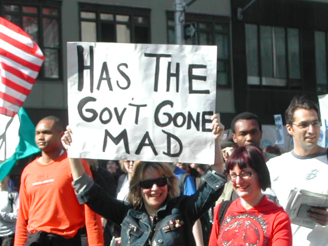 anti-war rally in nyc