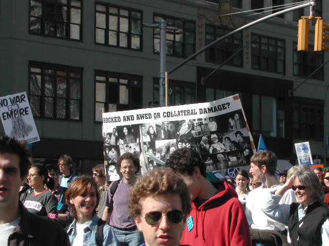 anti-war rally in nyc