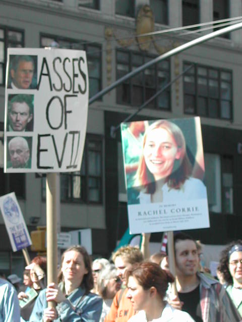 anti-war rally in nyc