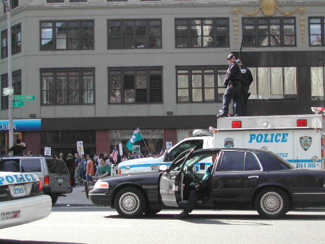 anti-war rally in nyc