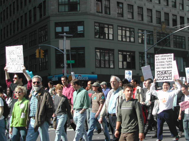 anti-war rally in nyc