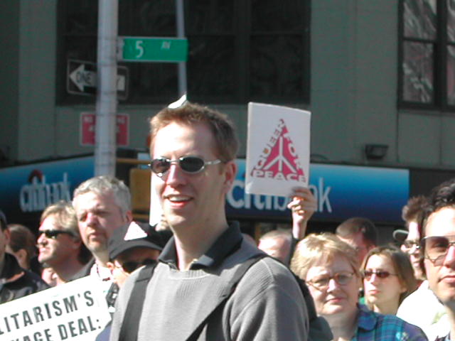 anti-war rally in nyc