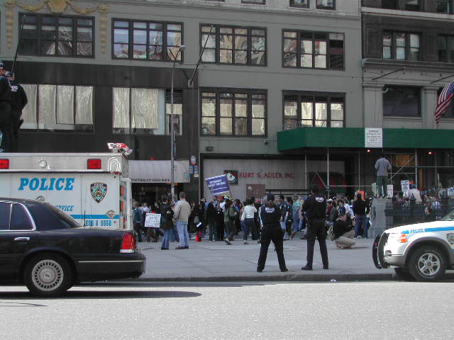 anti-war rally in nyc