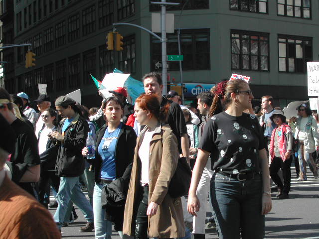 anti-war rally in nyc