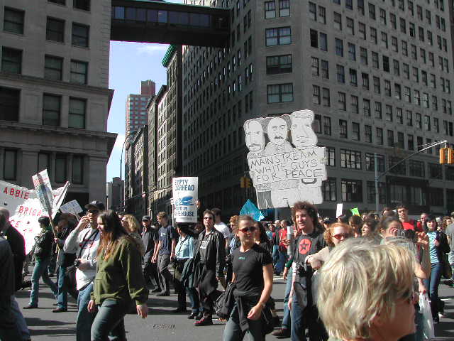 anti-war rally in nyc