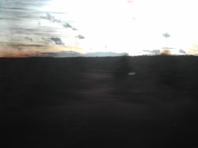 shots from the train