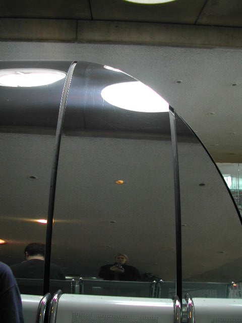 airport mirror shots