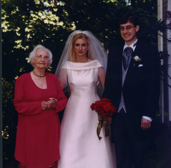 bride and groom's family