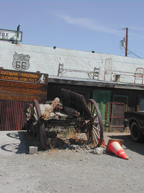 arizona - oatman ghost town