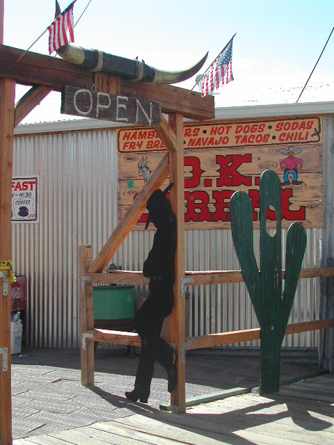 arizona - oatman ghost town