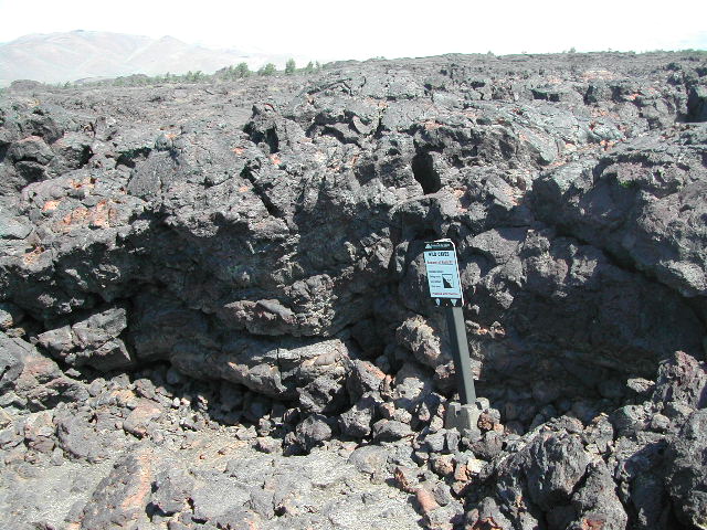 idaho - craters of the moon - boy scout cave