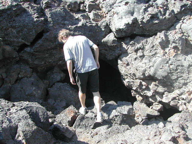 idaho - craters of the moon - boy scout cave