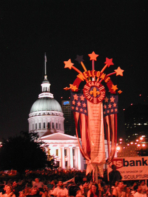 missouri - st.louis - fourth of july fireworks