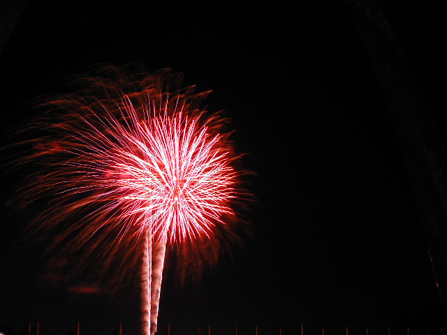 missouri - st.louis - fourth of july fireworks