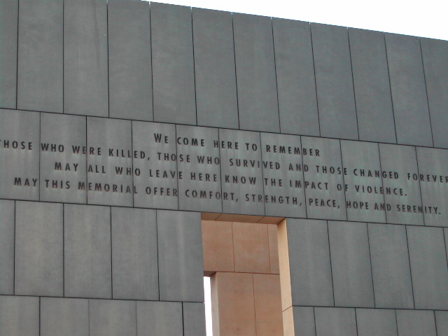 oklahoma - oklahoma city - the memorial