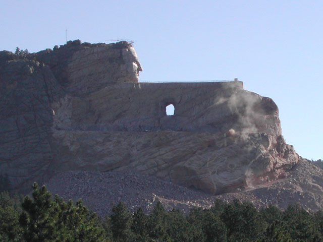 south dakota - crazy horse national mounment