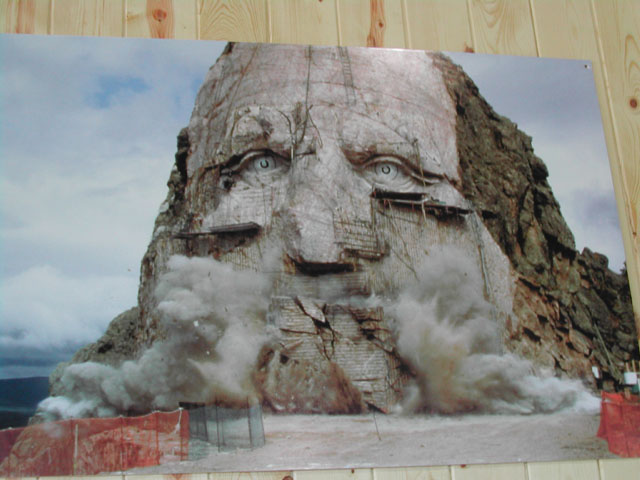 south dakota - crazy horse national mounment