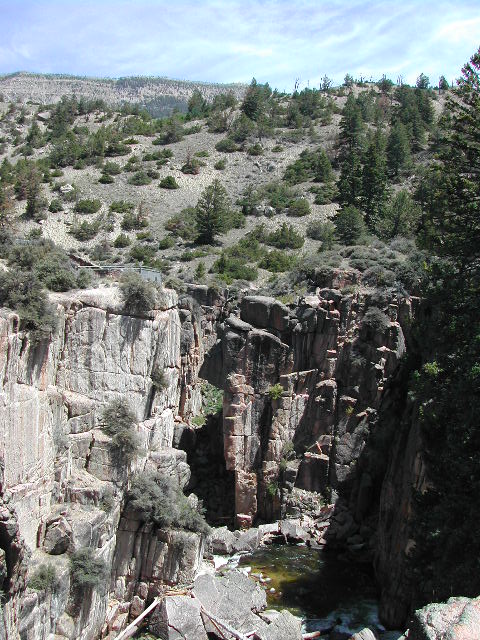 wyoming - a canyon